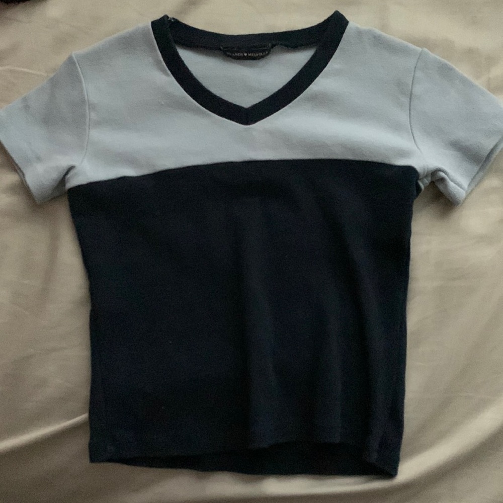 Brandy Melville Colorblock Shirt